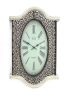 20" Novelty White Glass Analog Wall Clock