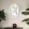 10" X 8" White Wood Wall Decor