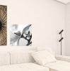 24" Black And White Canvas 2 Panels Photo