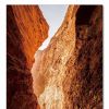 Canyon Crater Photo On Canvas Wall Art