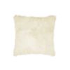 18" Natural Sheepskin Throw Pillow