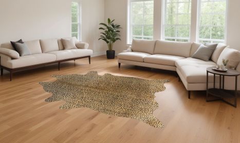 72" X 84" Cheetah Cowhide - Rug