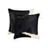 18" X 18" X 5" Black And White  Pillow 2 Pack