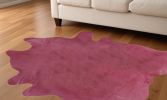 60" X 84" Fuschia Cowhide - Area Rug