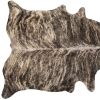 60" X 84" Exotic Zebu Cowhide - Area Rug