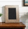 Natural Tabletop Picture Frame with Mat