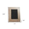 8" x 10" Natural Cowhide Tabletop Picture Frame