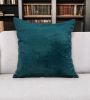 Super Soft Teal Solid Color Decorative Accent Pillow