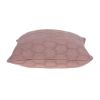 20" X 7" X 20" Transitional Pink Pillow Cover With Poly Insert