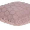 20" X 7" X 20" Transitional Pink Pillow Cover With Poly Insert