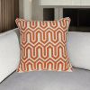 20" X 7" X 20" Transitional Multicolored Pillow Cover With Poly Insert