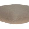 20" X 7" X 20" Elegant Transitional Tan Pillow Cover With Poly Insert