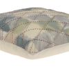 20" X 7" X 20" Cool Transitional Multicolor Pillow Cover With Poly Insert