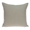 20" X 7" X 20" Traditional Beige Pillow Cover With Poly Insert