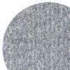 8' Slate Grey Heather Round Indoor Shag Rug