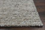 5' X 7'  Natural Wool Boucle Berber Style Area Rug