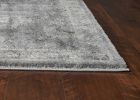 7' X 9'  Polypropylene Grey Area Rug