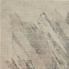 8' X 10' Ivory Grey Machine Woven Abstract Brushstrokes Indoor Area Rug