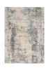 9' X 13' Ivory Blue Machine Woven Abstract Indoor Area Rug