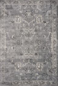 8' X 13' Gray Area Rug