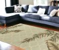 8' X 10' Sage Green Wool Handmade Area Rug