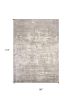 7' X 10'  Viscose Beige Area Rug