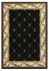 10' X 13' Brown and Black Oriental Area Rug