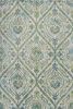 9' X 13'  Polypropylene Ivory Or Teal Area Rug