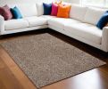 9' X 13' Beige Hand Woven Area Rug