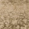 5' X 8' Beige Machine Woven Distressed Floral Traditional Area Rug