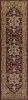 5' X 8' Red Beige Machine Woven Floral Medallion Area Rug