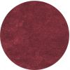 6' Round  Polyester Red Area Rug