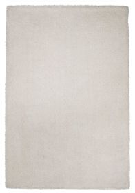 5' X 7' Ivory Plain Indoor Area Rug