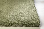 5' X 7' Sage Green Indoor Shag Rug