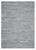 5' X 7' Ocean Blue Hand Tufted Abstract Indoor Area Rug