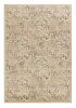 8' X 11' Ivory Machine Woven Floral Traditional Indoor Area Rug