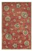 5' X 8' Sienna Floral Vine Wool Indoor Area Rug