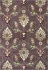 2' X 3' Plum Machine Woven Floral Traditional Indoor Accent Rug