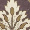 2' X 3' Plum Machine Woven Floral Traditional Indoor Accent Rug