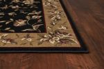 1' X 2' Polypropylene Black Or Beige Area Rug