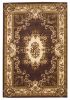 2' X 3' Polypropylene Plum Or Ivory Accent Rug