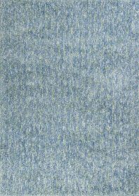 2' X 4' Polyester Seafoam Heather Area Rug