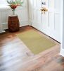 2' X 4' Canary Yellow Indoor Shag Rug