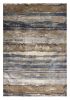 2' X 3' Viscose Ivory Or Blue Accent Rug