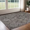 2' X 3' Viscose Taupe Or Sand Accent Rug