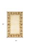 2' X 3' Ivory Wool Floral Hand Tufted Area Rug