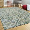 3' X 5' Ivory Ogee Area Rug