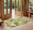 3' X 5' Sand Tropical Botanical Hand Tufted Area Rug