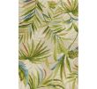 3' X 5' Sand Tropical Botanical Hand Tufted Area Rug