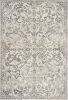 3' X 5' Ivory Floral Vines Distressed Area Rug